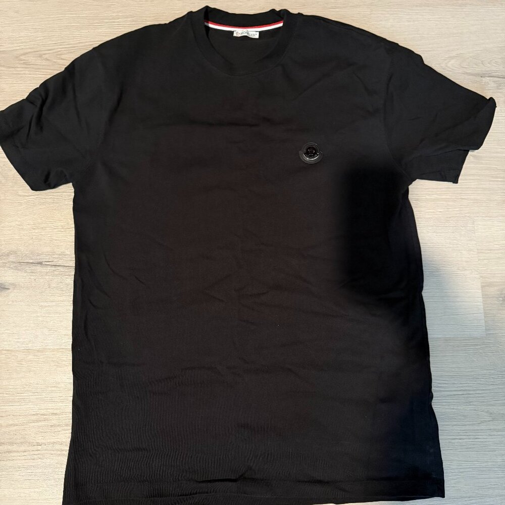 Moncler Black T-Shirt